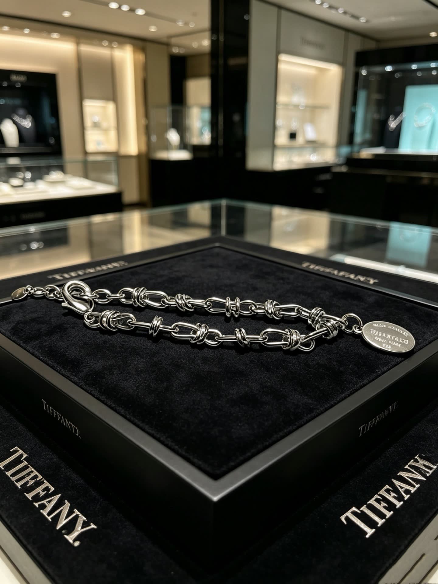 Tiffany & Co. Sterling Silver Link Bracelet